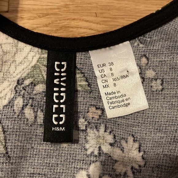 Floral fit and flare dress - Picture 3 of 3